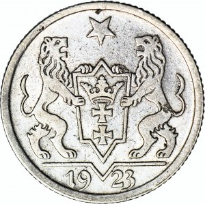Freie Stadt Danzig, 1 Gulden 1923, gemünzt