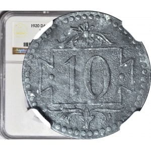 WMG, 10 fenig 1920 odroda 57 perál, mincovňa