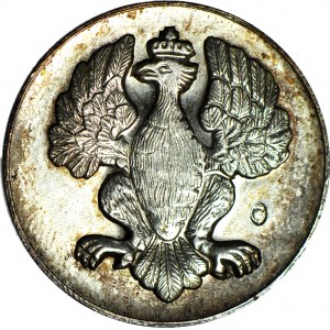 Medal Suity Królewskiej, wg obrazów Matejki, Stanisław August Poniatowski 1764-1795, orzeł VIII typu, srebro