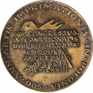 Medal 1973, M. Kopernik, VIII CONGRESSUS, rzadki