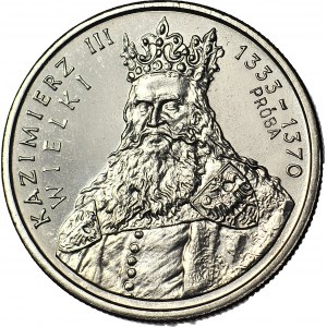 100 zloty 1987, Casimir le Grand, , SIGNAL PRINT