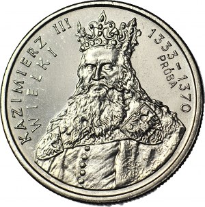 100 zlotých 1987, Kazimír Veľký, , SIGNÁLNY TLAČ