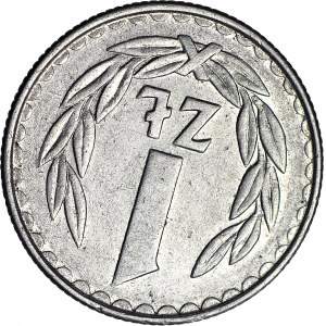 RR-, 1 zlatý 1984, DESTRUKT, revers 200 stupňů, velmi vzácný