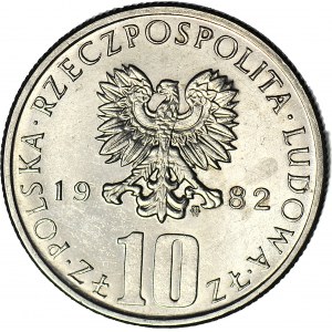 RR-, 10 oro 1982, Prussia, zecca, DESTRUKT - DOPPIO DIE, prima volta su onebid