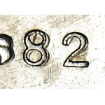 RR-, 10 złotych 1982, Prus, menniczy, DESTRUKT - DOUBLE DIE, pierwszy raz na onebid