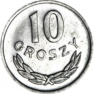 RR-, 10 centov 1983, PROOFLIKE (ročník nemá zrkadlové sady)