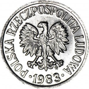 RR-, 10 centov 1983, PROOFLIKE (ročník nemá zrkadlové sady)