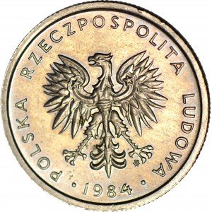 RR-, 10 złotych 1984, PROOFLIKE (rocznik nie ma zestawów lustrzanych)