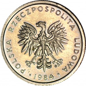 RR-, 10 złotych 1984, PROOFLIKE (rocznik nie ma zestawów lustrzanych)