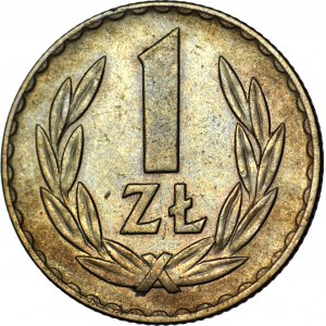 1 gold 1949, cupro-nickel, circular