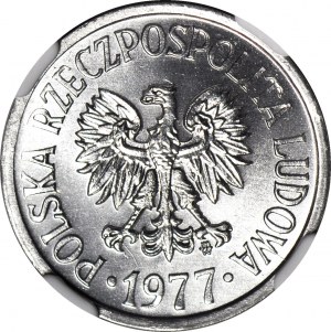 20 grošů 1977, mincovna