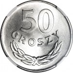 50 grošov 1975, neoznačené, razené
