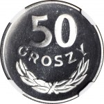 50 groszy 1982, Auflage von 5.000, LUSTRADED