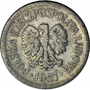 1 złoty 1957, najrzadszy rocznik