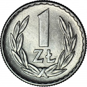 1 zlotý 1966, mincovňa