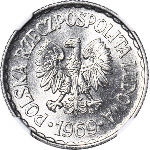 1 gold 1969, mint