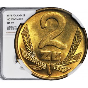 2 zlaté 1978, neoznačené, mincovňa