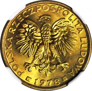 2 Gold 1978, ungestempelt, postfrisch