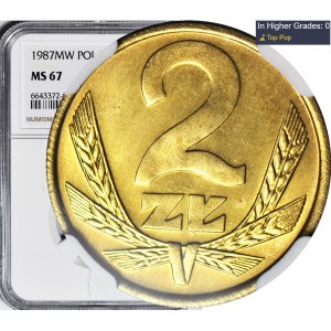 2 gold 1987, mint
