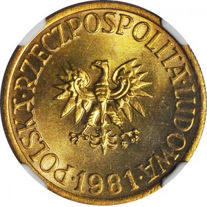 5 zlatých 1981, mincovňa
