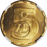 5 gold 1981, mint