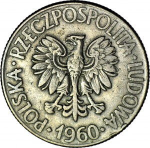 10 Gold 1960, Tadeusz Kościuszko, groß, unbekannte Markierung GWSS