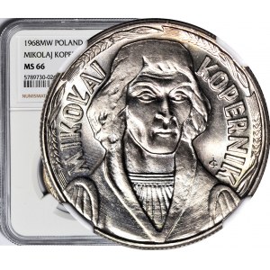 10 zloty 1968, Nicolaus Copernicus, monnaie frappée