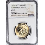 10 gold 1970, Tadeusz Kościuszko, thick date, mint.