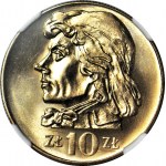 10 gold 1970, Tadeusz Kosciuszko, minted