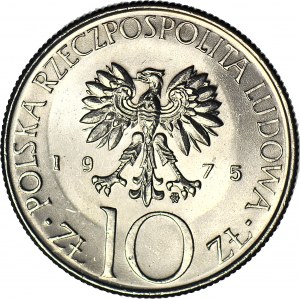10 złotych 1975, Mickiewicz, menniczy