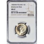 10 gold 1983, Boleslaw Prus, minted