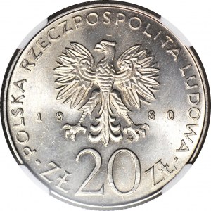 20 gold 1980, Gift of Pomerania, minted