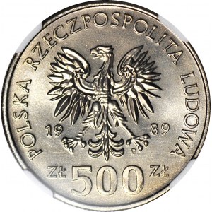 500 zlotých 1989, Obranná válka polského národa, raženo