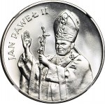 10 000 Zlato 1987, Ján Pavol II, návšteva Ameriky, , prvýkrát na Onebid MS68!!!