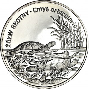 20 złotych 2002 - Żółw błotny