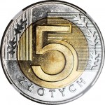 5 zlatých 1996, mincovňa