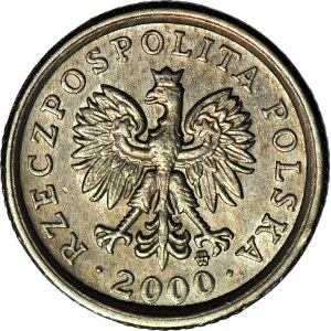 RRR-, 10 Pfennige 2000, DESTRUKT - breites Datum