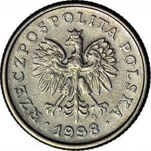 RR-, 20 pennies 1998, DESTRUKT - broad date