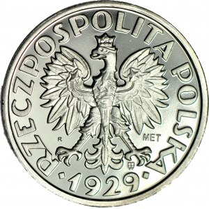 1 zloty 1929, COPY of a very rare SAMPLE