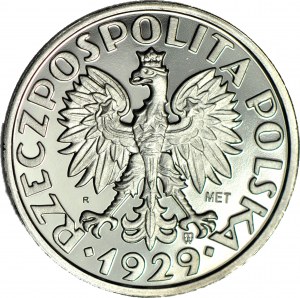 1 zloty 1929, COPIA di un rarissimo CAMPIONE