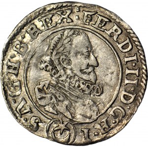 Rakousko, Ferdinand II, 3 krajcars 1627, Praha
