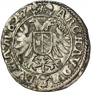 Autriche, Ferdinand II, 3 krajcars 1627, Prague