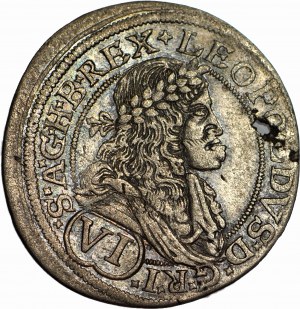 Rakousko, Leopold I., 6 krajcars 1679, Vídeň krásná