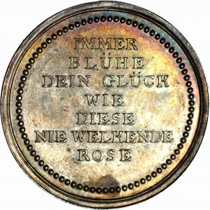 Niemcy, Brandenburgia-Prusy, 1797-1840, Medal wotywny, Srebro 36mm, LOOS