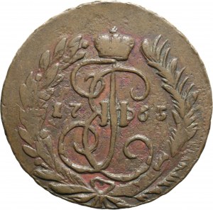 Rosja, Katarzyna II, 2 Kopiejki 1765 MM, Krasny Monetnyj Dwor