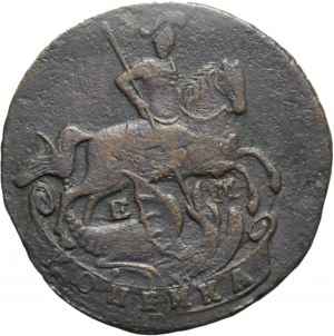 Russie, Catherine II, 1 kopeck 1789, EM, Ekaterinburg