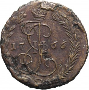 Russia, Caterina II, Dienga 1766 EM, Ekaterinburg