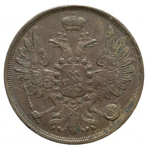 Russia, Nicholas I, 2 kopecks 1853 EM, Yekaterinburg