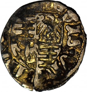 Hungary, Sigismund of Luxembourg (1387-1437), denarius, beautiful