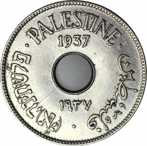 Palestine, 10 mils 1937